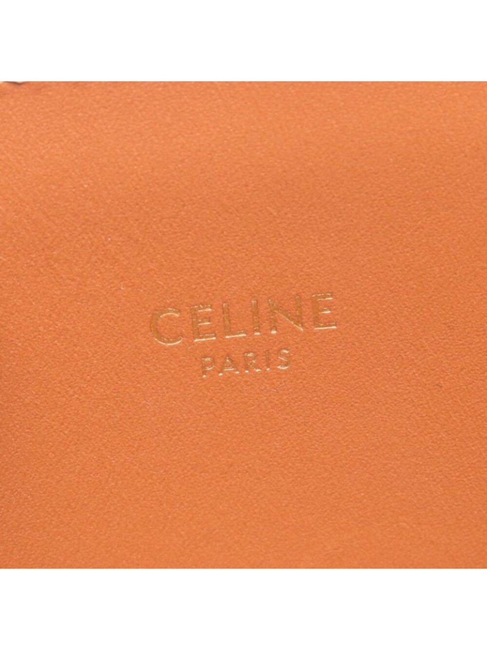 Celine Tote Small Vertical Cover 2-Way Natural Brown Canvas Leather - Picture 4 of 7